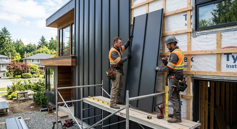 Metal Paneling Installation