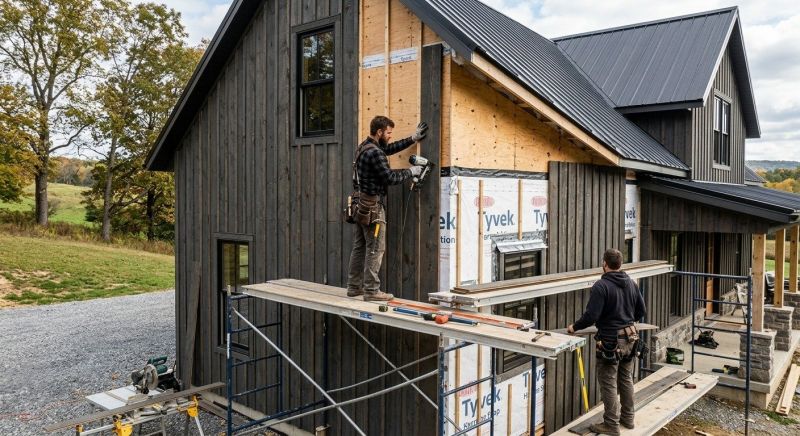 Barn Siding Installation in Broadway, NC