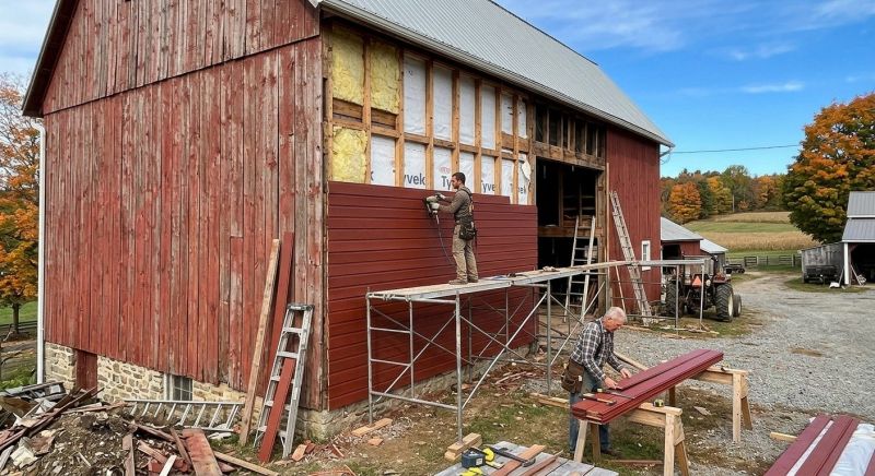 Barn Siding Replacement in Carthage, NC