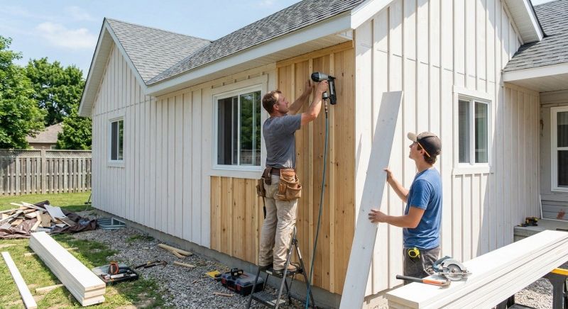Batten Siding Installation in Biscoe, NC