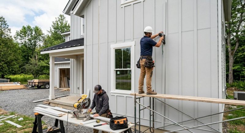 Batten Siding Installation in Biscoe, NC