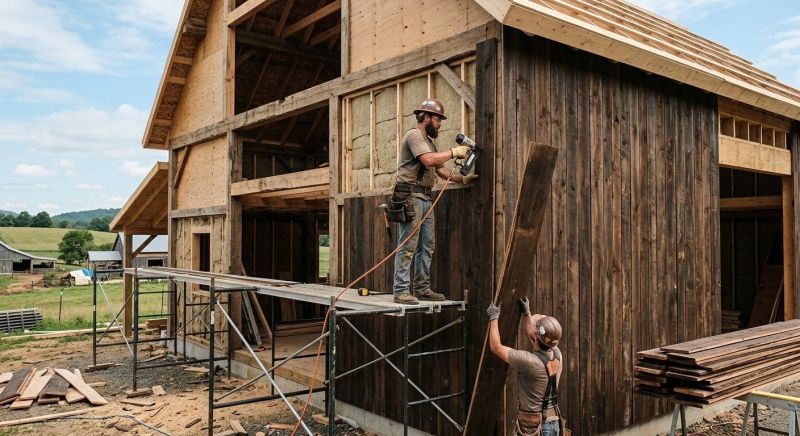 Batten Siding Installation in Pinehurst, NC