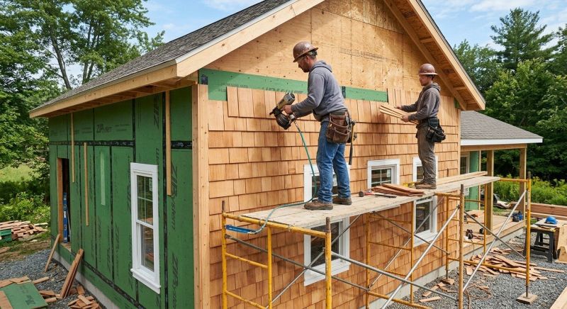 Cedar Siding Installation in Biscoe, NC