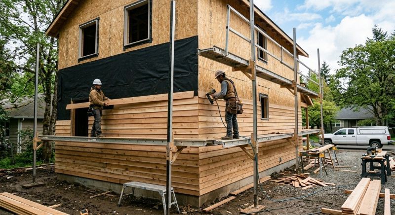 Cedar Siding Installation in Pinehurst, NC