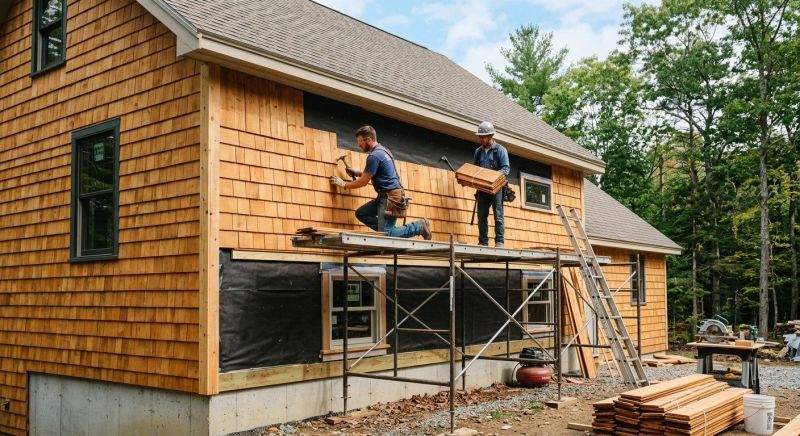 Cedar Siding Installation in Robbins, NC