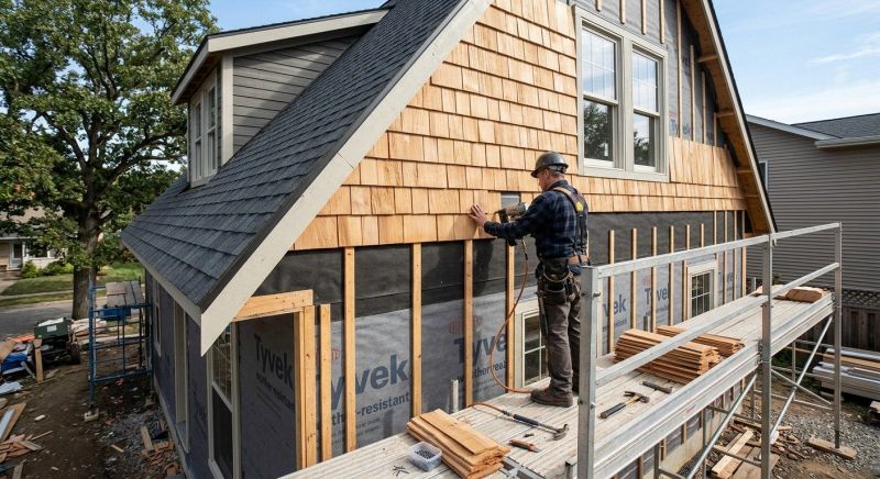 Cedar Siding Installation in Vass, NC