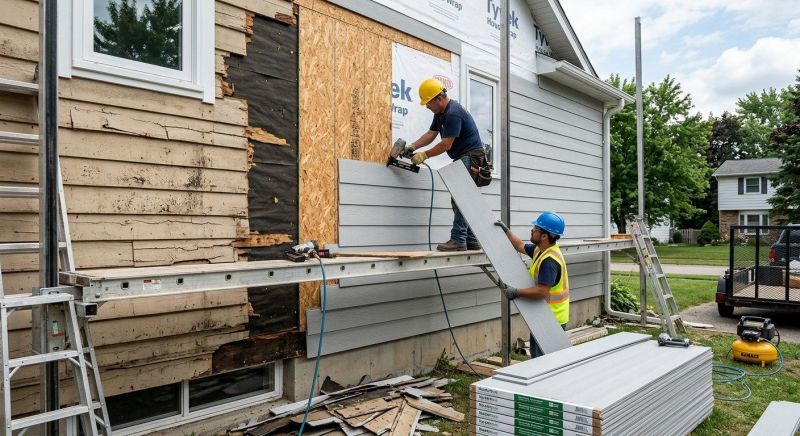 Cement Board Replacement in Moore County, NC