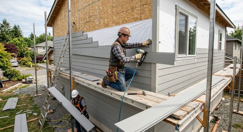 Cement Siding Installation in Biscoe, NC