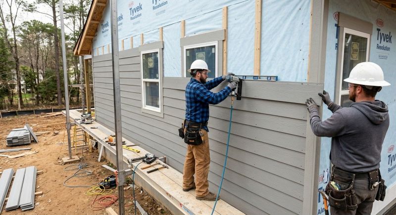 Cement Siding Installation in Pinehurst, NC