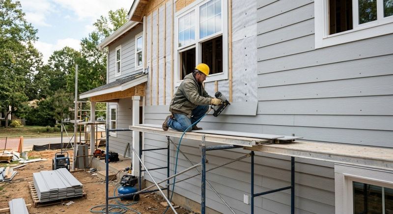 Cement Siding Installation in Robbins, NC