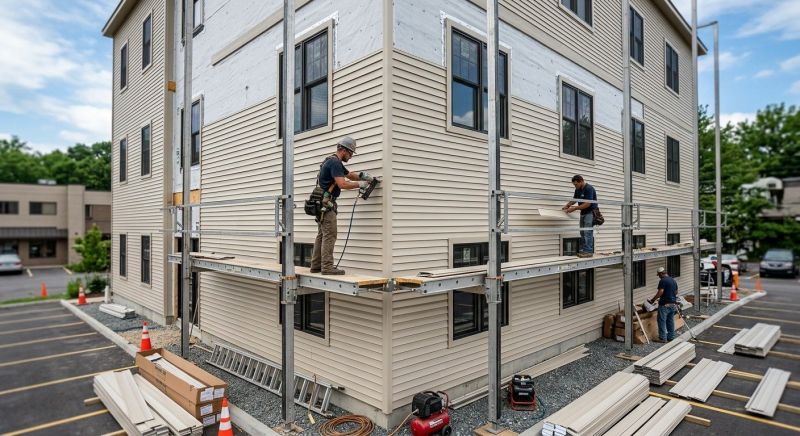 Commercial Siding Installation in Moore County, NC