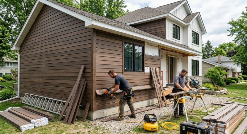 Composite Siding Installation in Biscoe, NC
