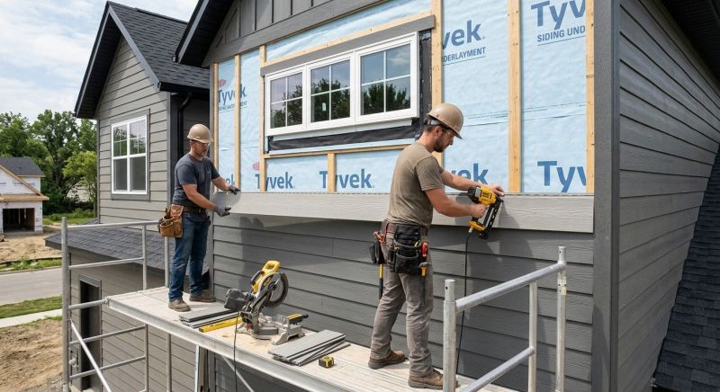 Composite Siding Installation in Pinehurst, NC