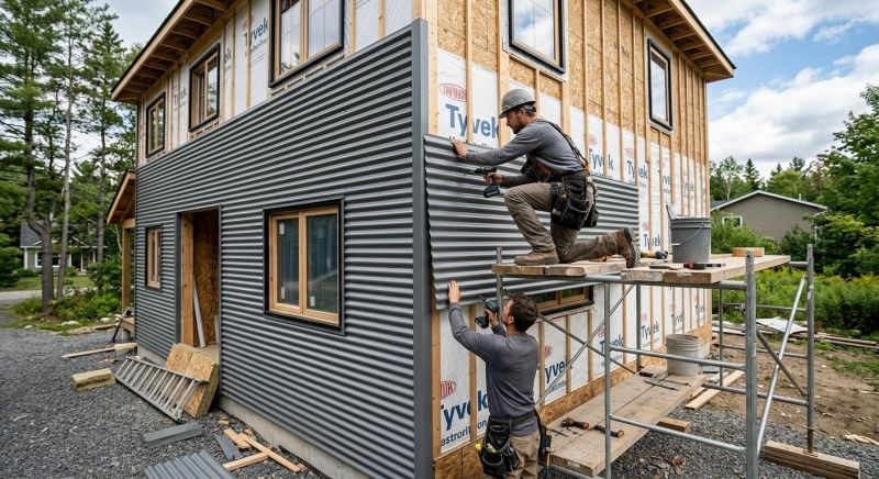 Corrugated Siding Installation in Moore County, NC