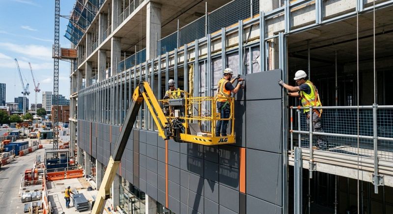 Facade Cladding Installation in Moore County, NC