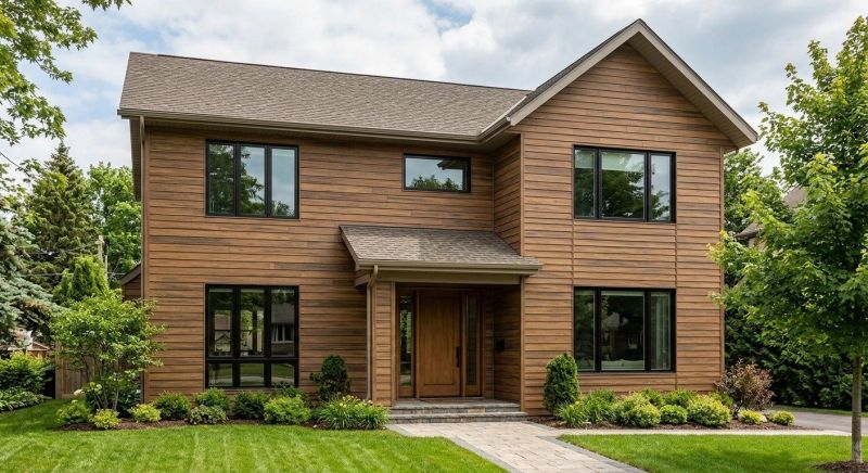 Faux Wood Siding Installation in Moore County, NC