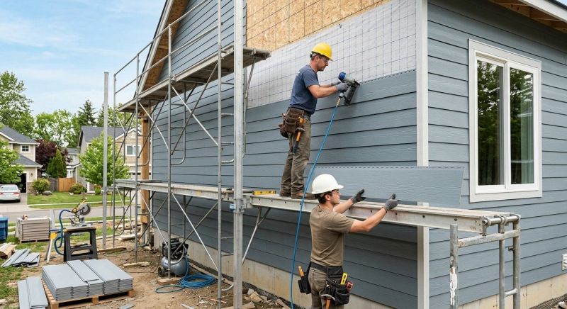 Fiber Cement Installation in Vass, NC