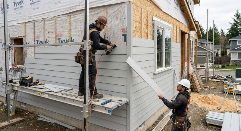 Fiber Siding Installation in Biscoe, NC