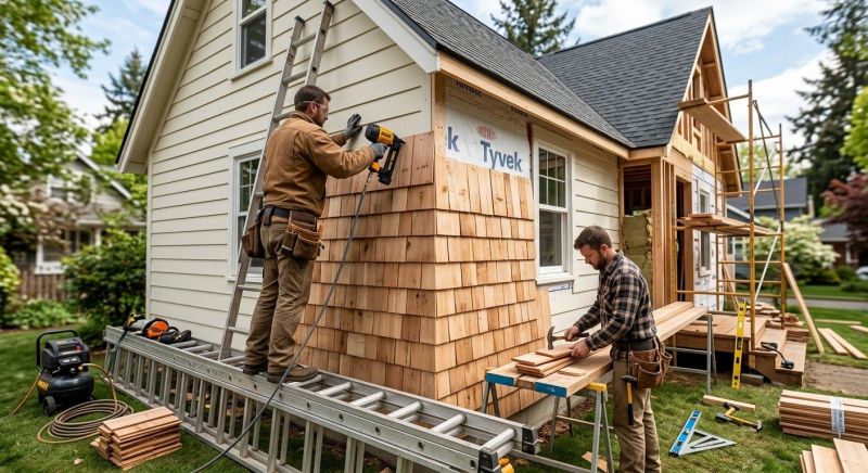 Hardwood Siding Installation in Aberdeen, NC