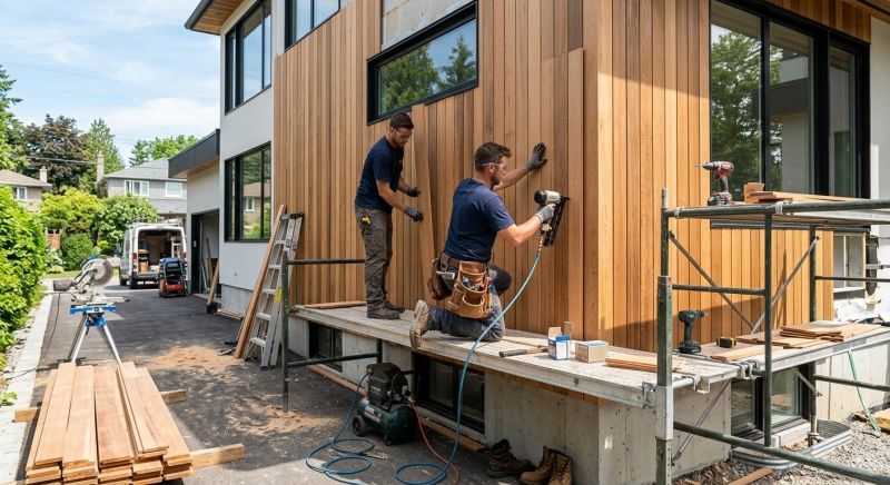 Hardwood Siding Installation in Biscoe, NC