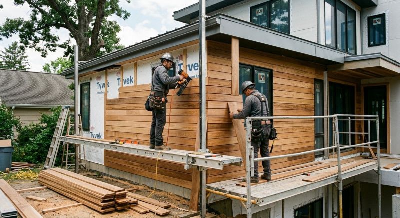 Hardwood Siding Installation in Broadway, NC