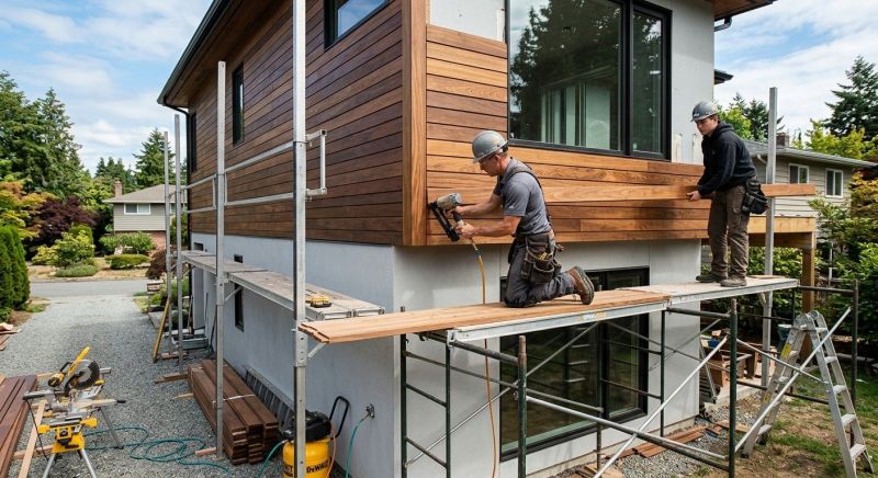 Hardwood Siding Installation in Pinehurst, NC