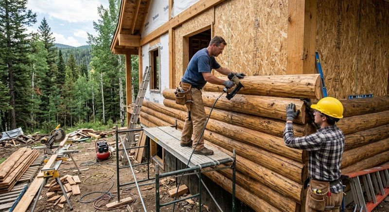 Log Siding Replacement in Moore County, NC