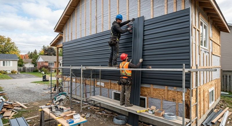 Metal Barn Siding Installation in Moore County, NC