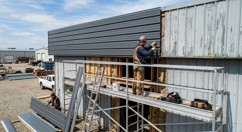 Metal Siding Replacement in Aberdeen, NC