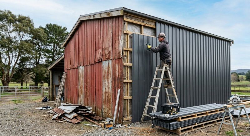 Metal Siding Replacement in Biscoe, NC