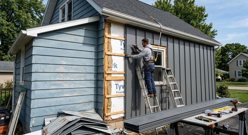 Metal Siding Replacement in Moore County, NC