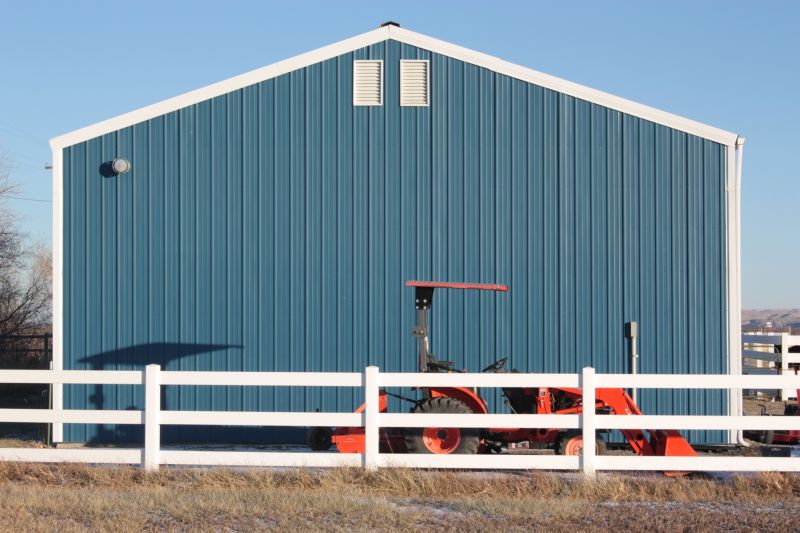 Pole Barn Siding Installation in Moore County, NC