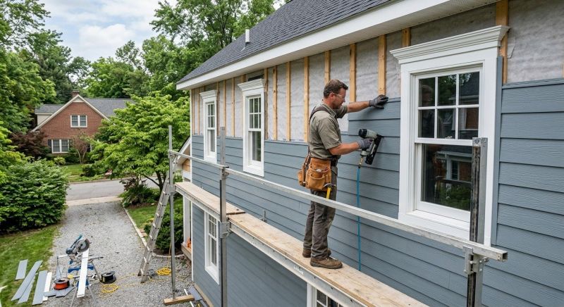 Polymer Siding Installation in Moore County, NC
