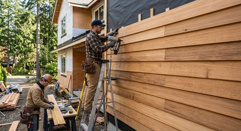 Rustic Siding Installation in Moore County, NC