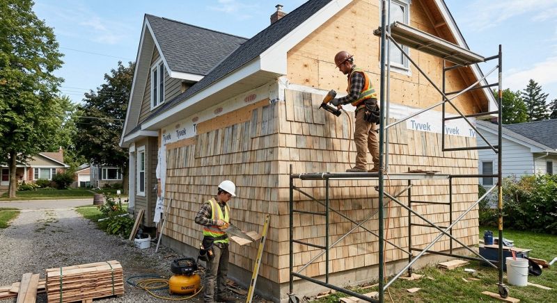 Shake Siding Installation in Pinehurst, NC