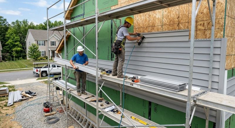 Siding Installation in Moore County, NC