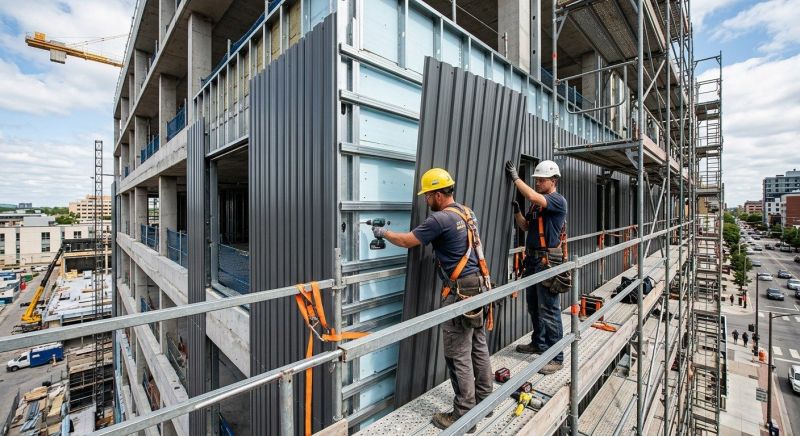 Steel Cladding Installation in Moore County, NC