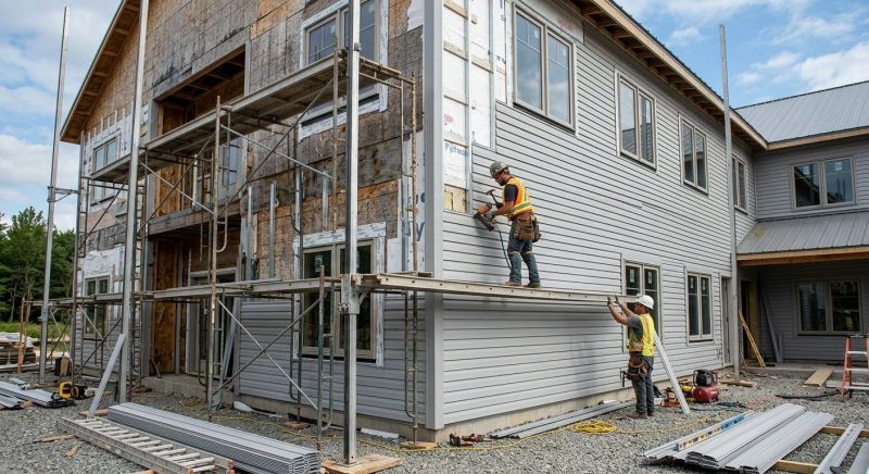 Vinyl Cladding Installation in Moore County, NC