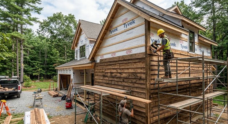 Wood Barn Siding Installation in Moore County, NC