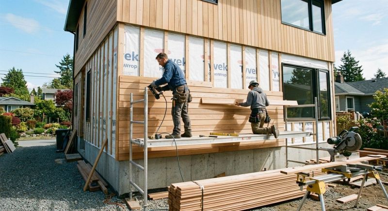 Wood Cladding Installation in Spring Lake, NC