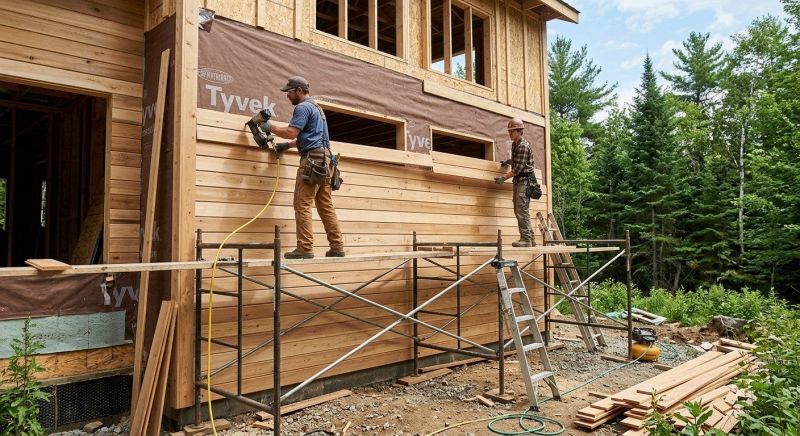 Wood Siding Installation in Aberdeen, NC
