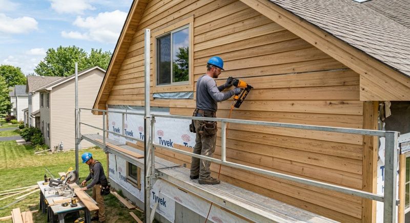 Wood Siding Installation in Broadway, NC