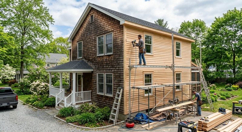 Wood Siding Installation in Sanford, NC