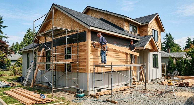 Wood Siding Installation in Vass, NC
