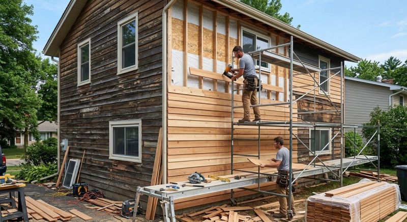 Wood Siding Replacement in Moore County, NC