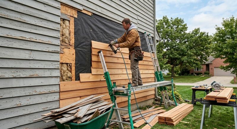 Wood Siding Replacement in Moore County, NC
