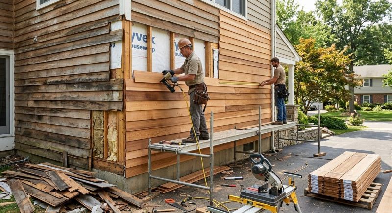 Wood Siding Service in Sanford, NC