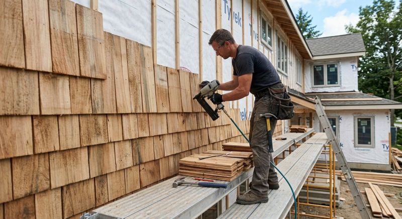 Shake Siding Installation in Sanford, NC