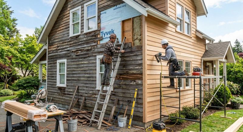 Wood Siding Replacement in Broadway, NC
